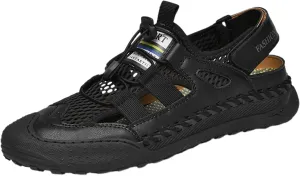 Summer Men's Mesh Casual Sandals Outdoor Water Proof And Slip Beach Shoes Breathable Shoes Men Sandals