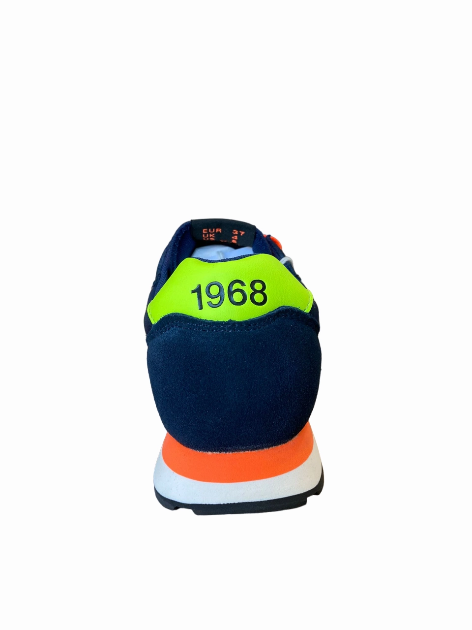 Cushion Stack Shock   Resistant Sun68 scarpa sneakers da ragazzo Tom Fluo Teen Z33302T 07 blu