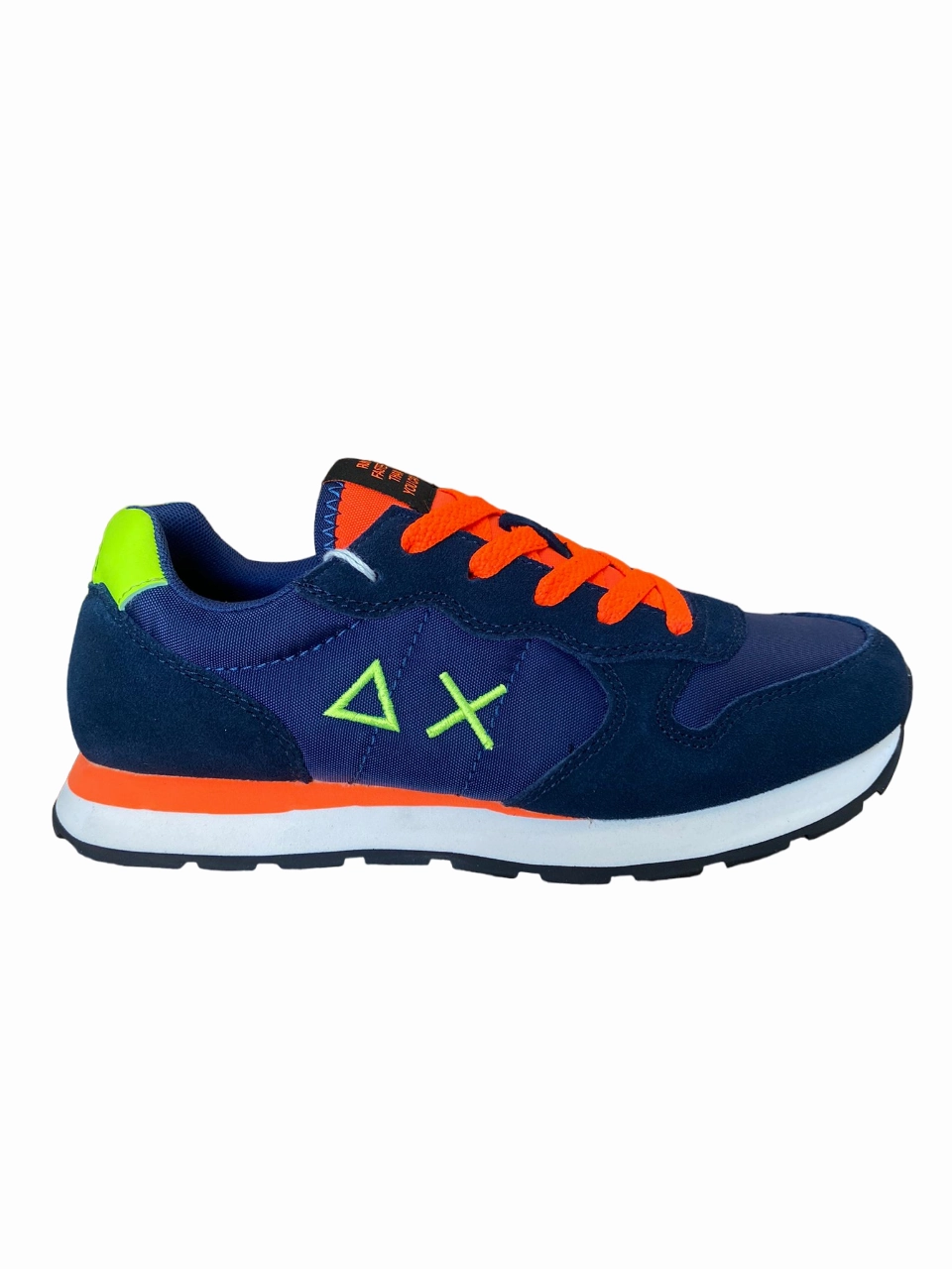 professional runners' shoes option Sun68 scarpa sneakers da ragazzo Tom Fluo Teen Z33302T 07 blu