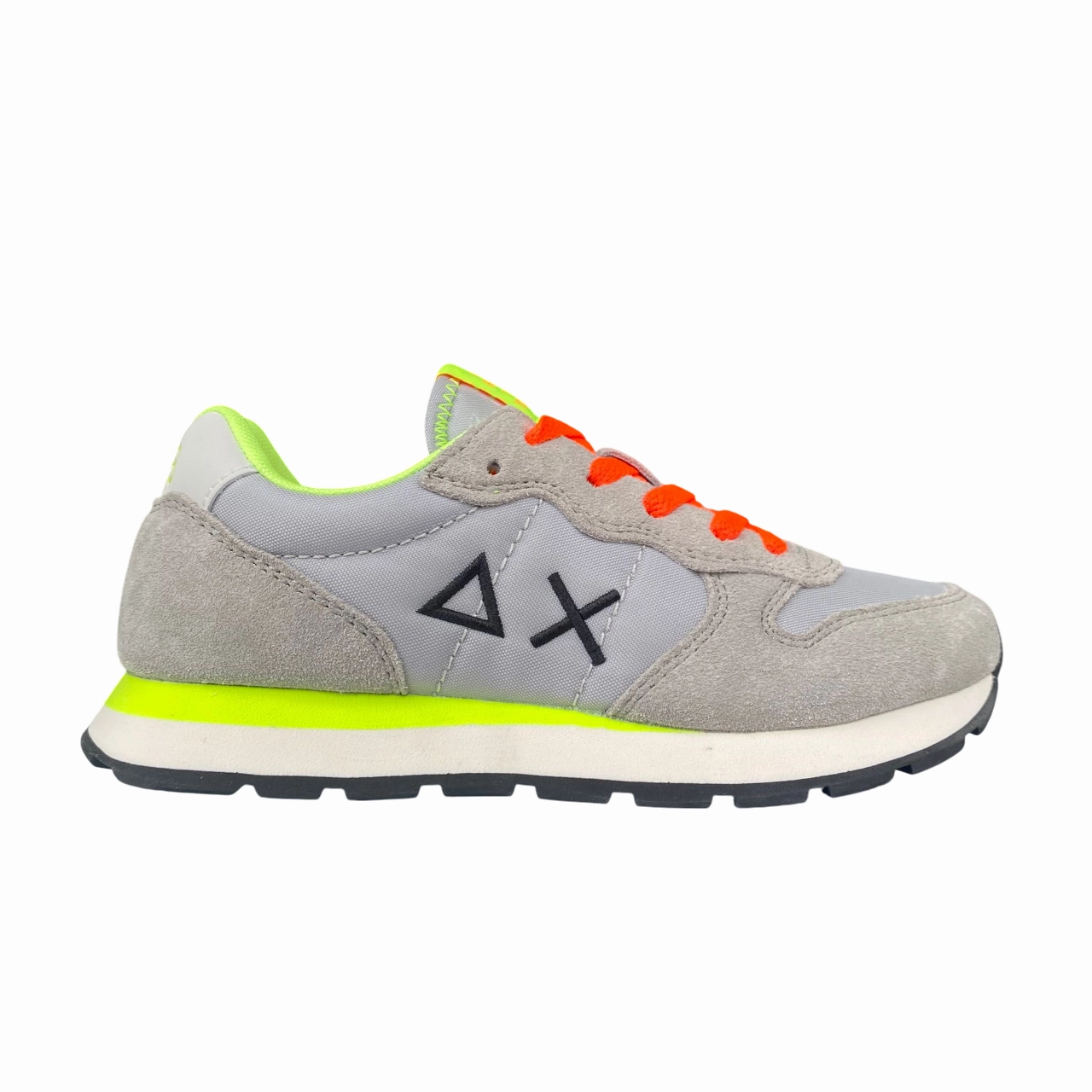 Outdoor - exercise Lockdown Heel Sun68 scarpa sneakers da ragazzo Tom Fluo Z35302T 06 grigio chiaro