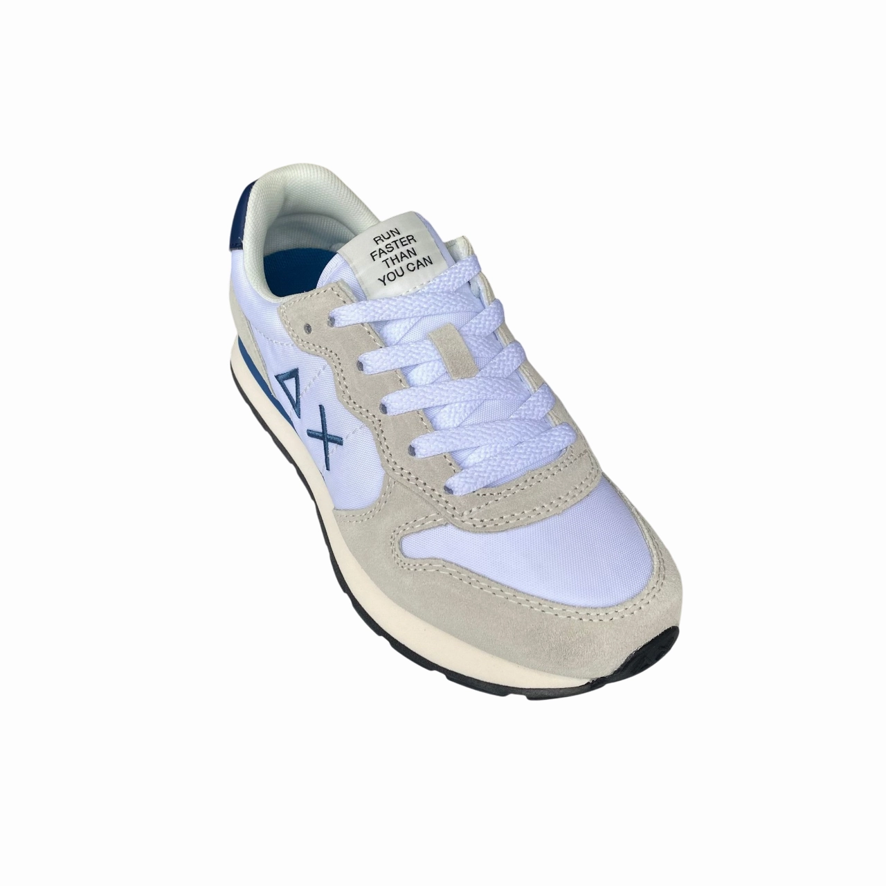 Sun68 scarpa sneakers da ragazzo Tom Solid Z35301T 01 bianco Summer - running