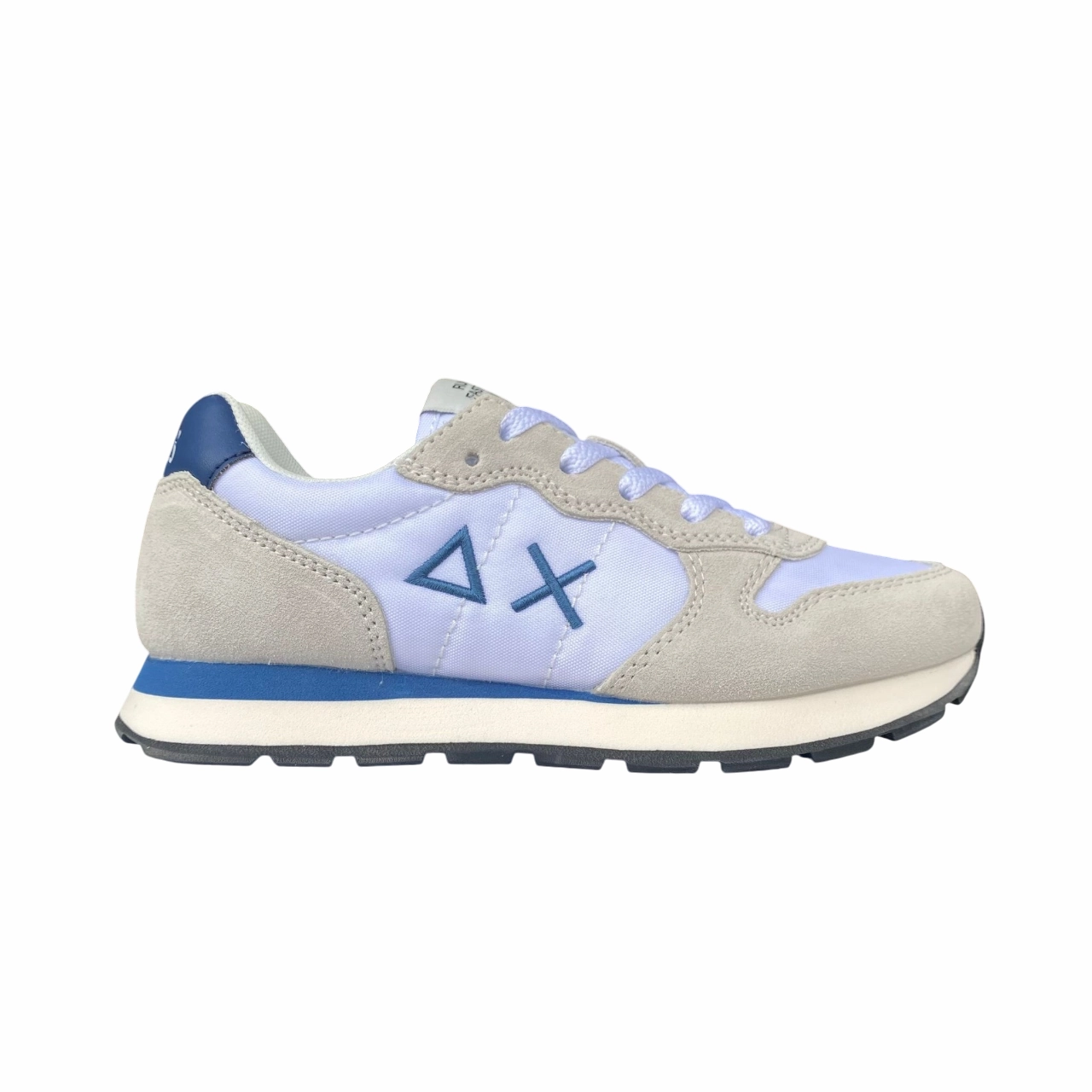 Sun68 scarpa sneakers da ragazzo Tom Solid Z35301T 01 bianco Steady Pace stability - shoes