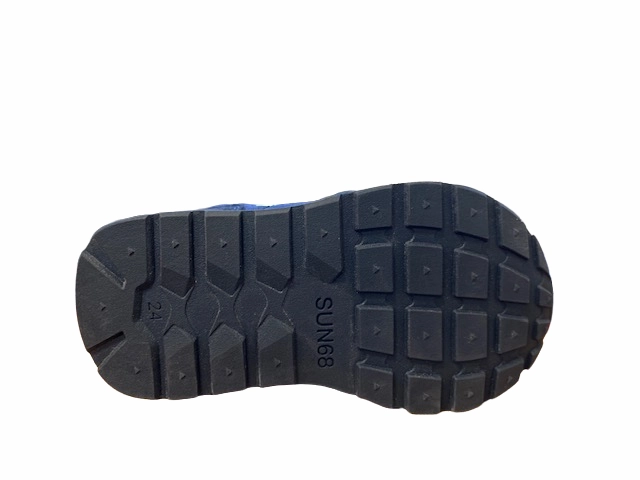 AntiOdor Sun68 sneakers da baby Tom Fluo Z42302B 07 navy blue