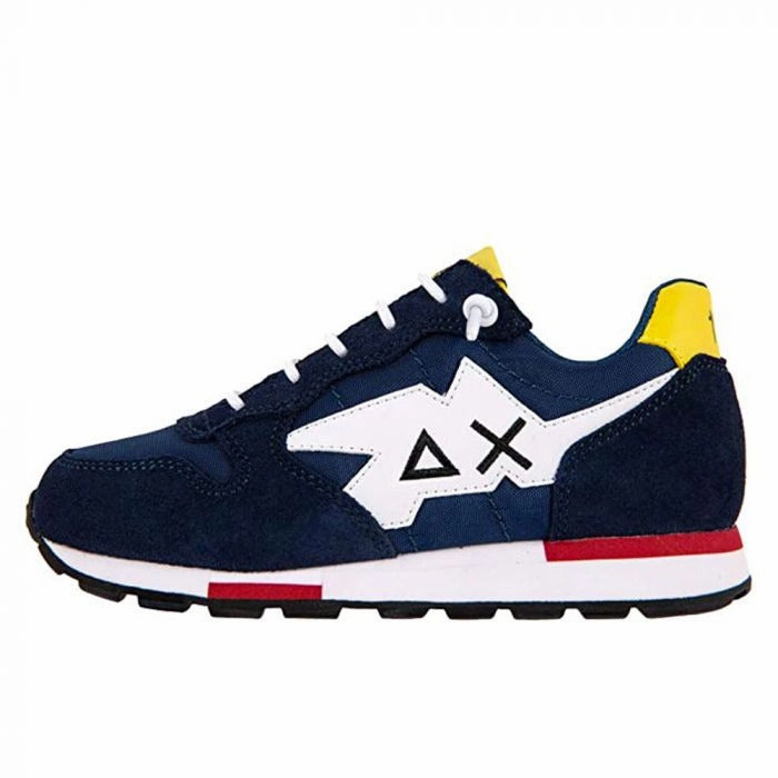 Sun 68 scarpa boy's Tom Solid multicolor Z30302 07 navy stylish running shoes