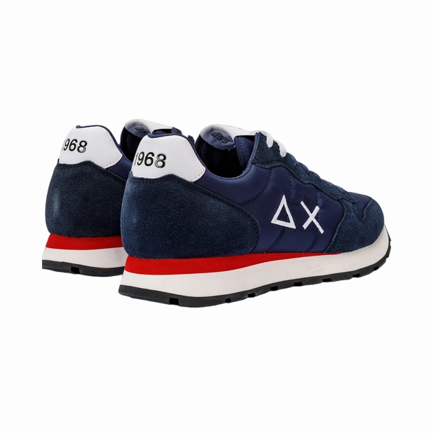 Sun 68 scarpa sneakers da bambino Tom Solid nylon Z30301 0701 blu rocky shoes