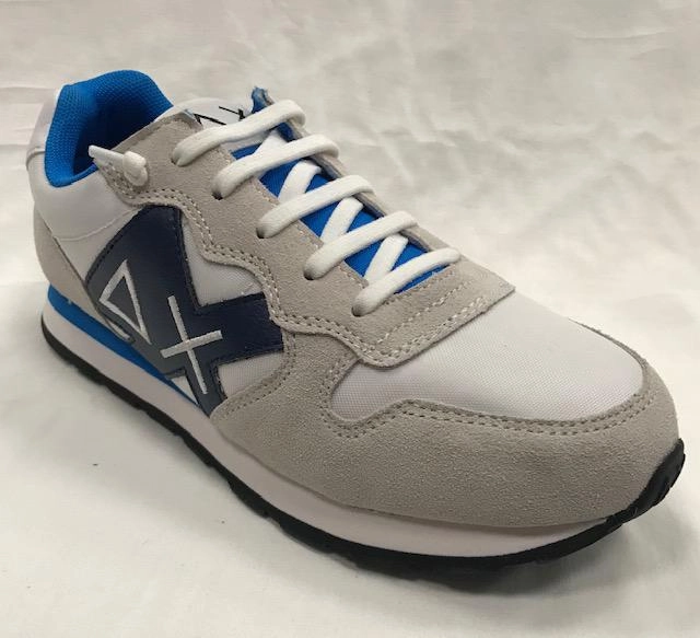 Sun 68 sneakers da ragazzo Tom logo pach basic boy's Z30310 01 bianco All - weather use