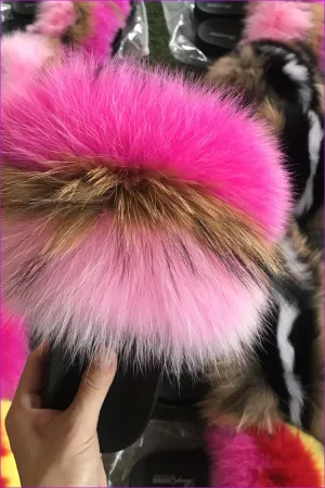 Super Fluffy Fur Slides F020