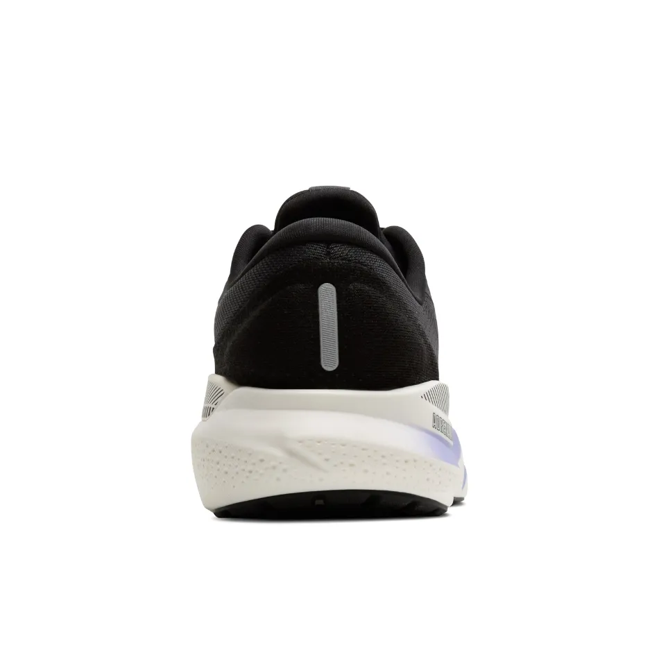 Brooks Women's Adrenaline GTS 24 Running Shoes in Ebony/Blue Heron/Silver AW25 Comfortable Heel