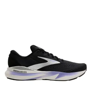 Brooks Women's Adrenaline GTS 24 Running Shoes in Ebony/Blue Heron/Silver AW25 Urban Path