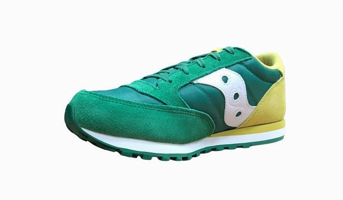 Saucony Original scarpa sneakers da ragazzo Jazz SK260998 verde-giallo fall - specific shoes