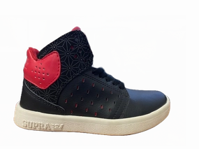 maximalist - style shoes Toe Thong Supra scarpa sneakers da bambino Atom SK91021 nero