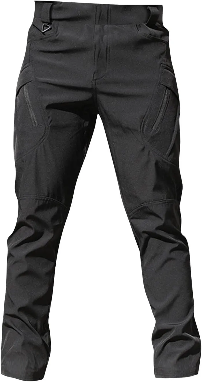 Tactical Cargo Pants for Men Ripstop Stretchy Work Pants Construction Flex Camo Waterproof Hiking Pants with Pockets