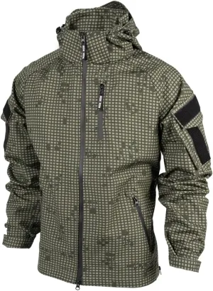 Tactical Outdoor Jacket, Men's Military Combat Top With Hood, Lightweight Breathable Waterproof