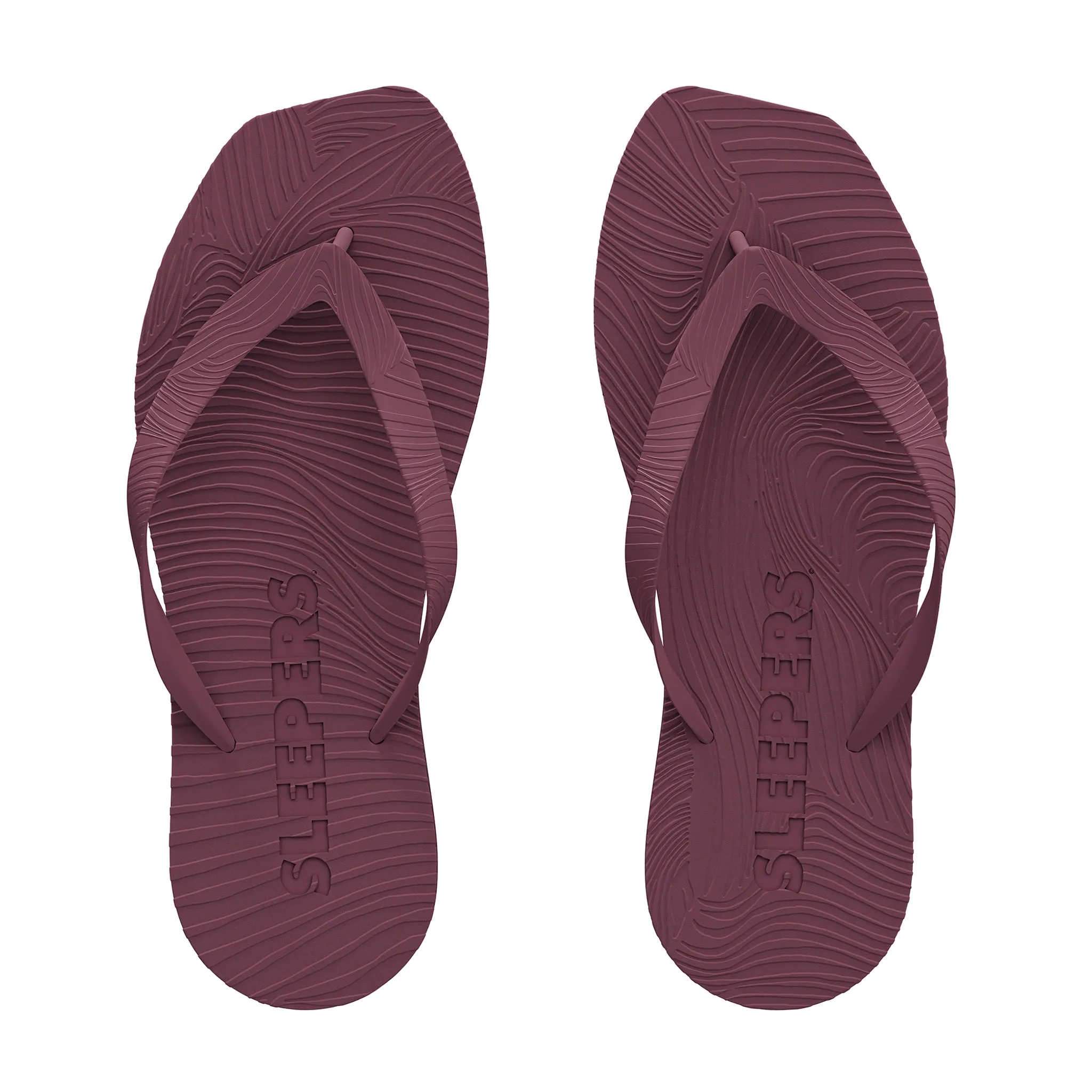 Tapered Platform Burgundy