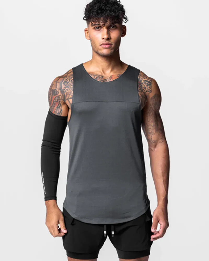 Techwear Base Layers Mens Sleeveless T-Shirt