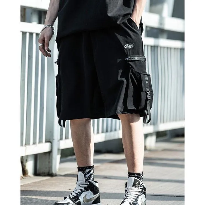 Techwear Cargo Shorts "Homura"