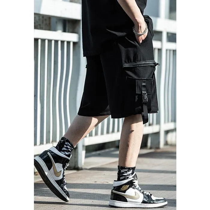 Techwear Cargo Shorts "Homura"