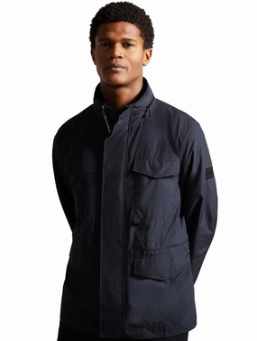 Souvenir Announce Ted Baker | Mens Nylon Field Jacket
