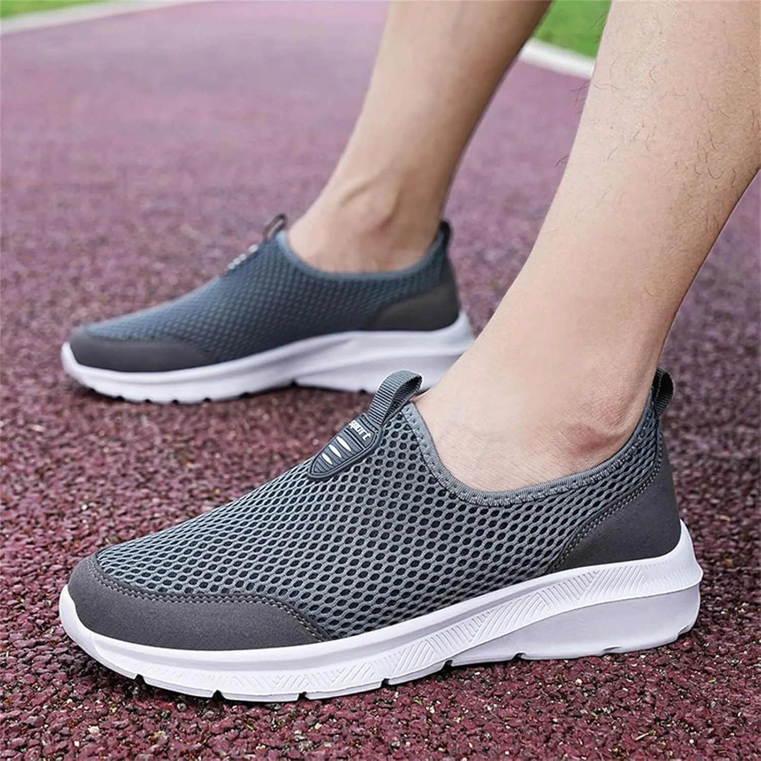 Tennis Shoes Womens Mesh Breathable Dressy Casual Shoes Platform Sneakers Slip On Walking Blade Tennis Steel Toe Tennis Shoe Loafers Dress Shoe