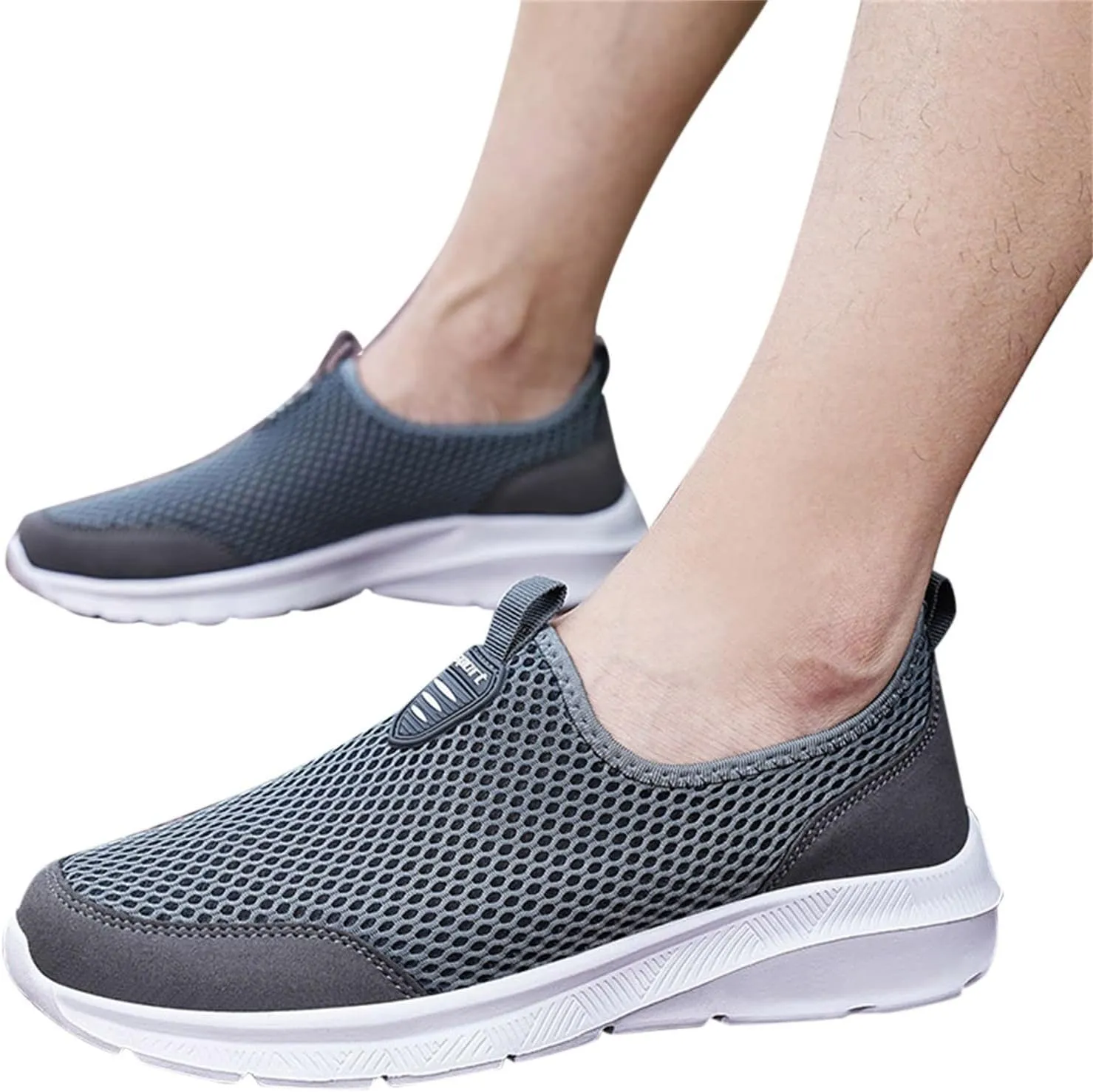 Tennis Shoes Womens Mesh Breathable Dressy Casual Shoes Platform Sneakers Slip On Walking Blade Tennis Steel Toe Tennis Shoe Loafers Dress Shoe