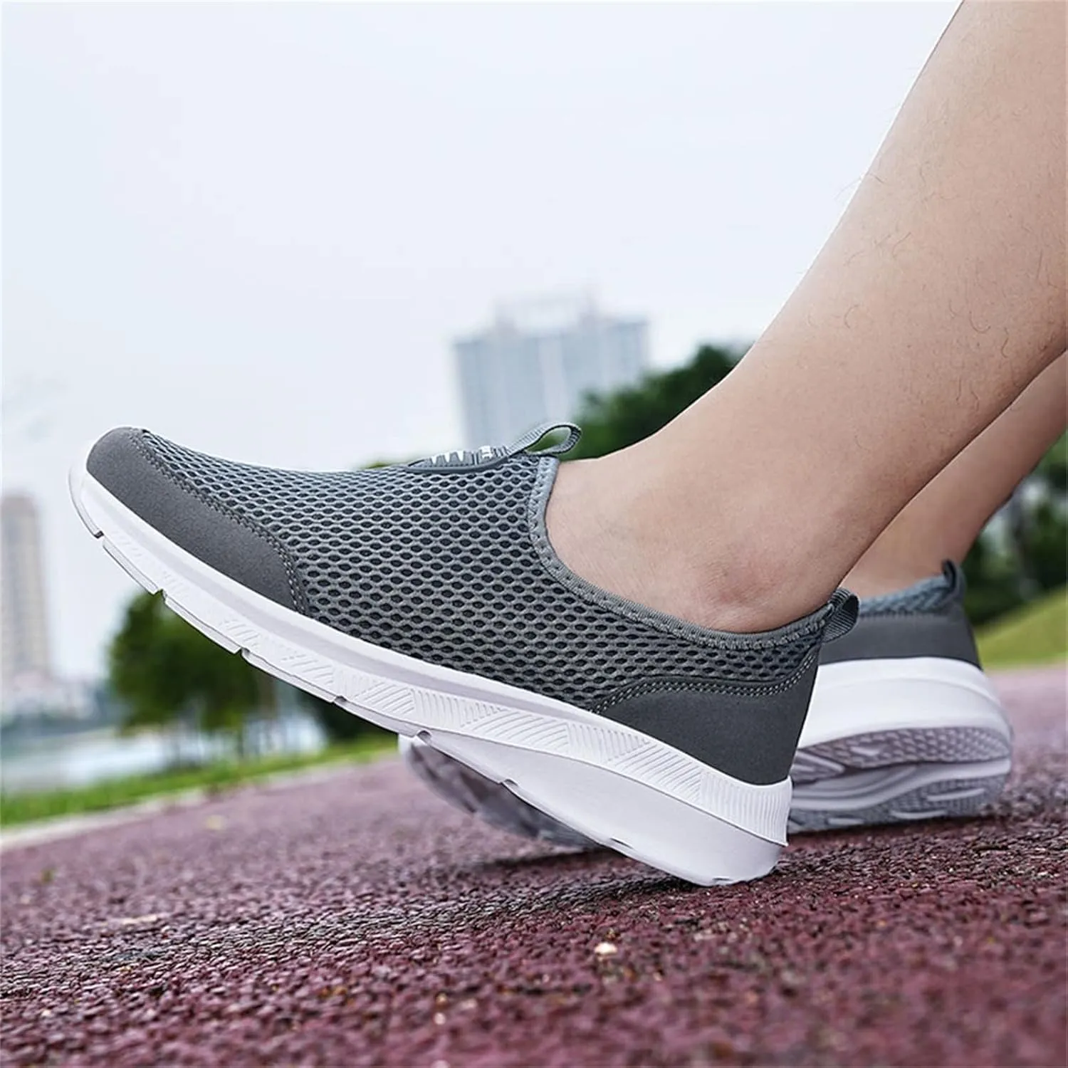 Tennis Shoes Womens Mesh Breathable Dressy Casual Shoes Platform Sneakers Slip On Walking Blade Tennis Steel Toe Tennis Shoe Loafers Dress Shoe