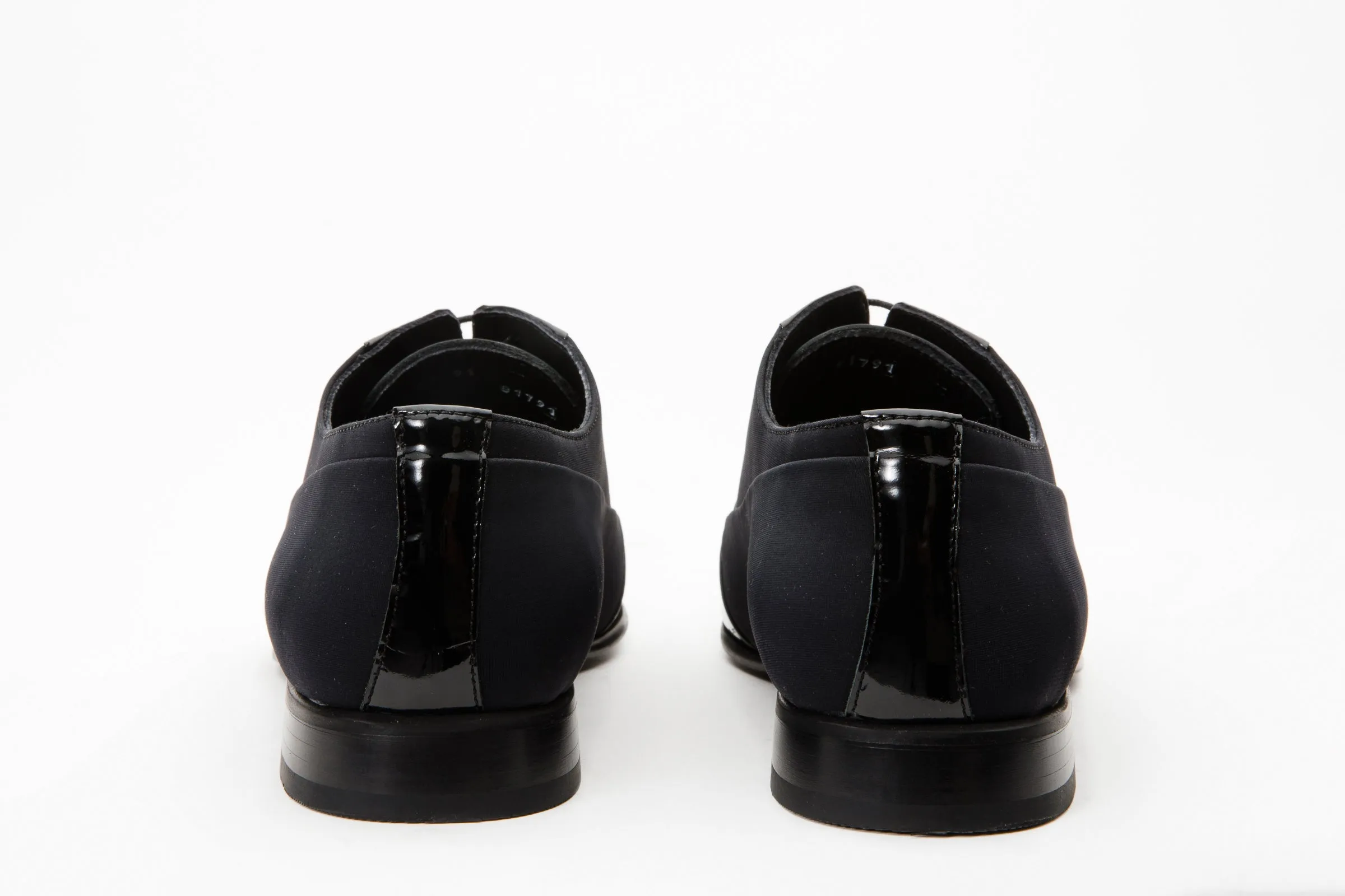 The Colombo Black Cap Toe Oxford Men Shoe  Final Sale!