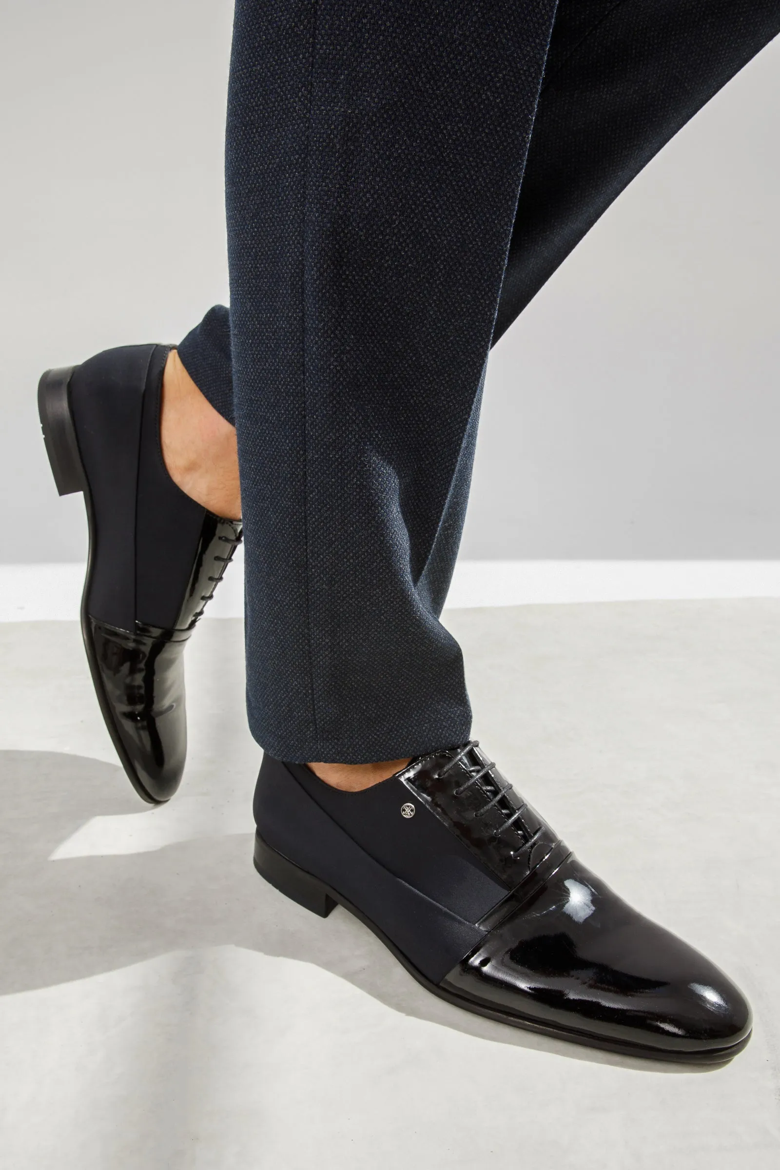 The Colombo Black Cap Toe Oxford Men Shoe  Final Sale!
