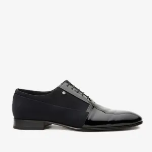 The Colombo Black Cap Toe Oxford Men Shoe  Final Sale!