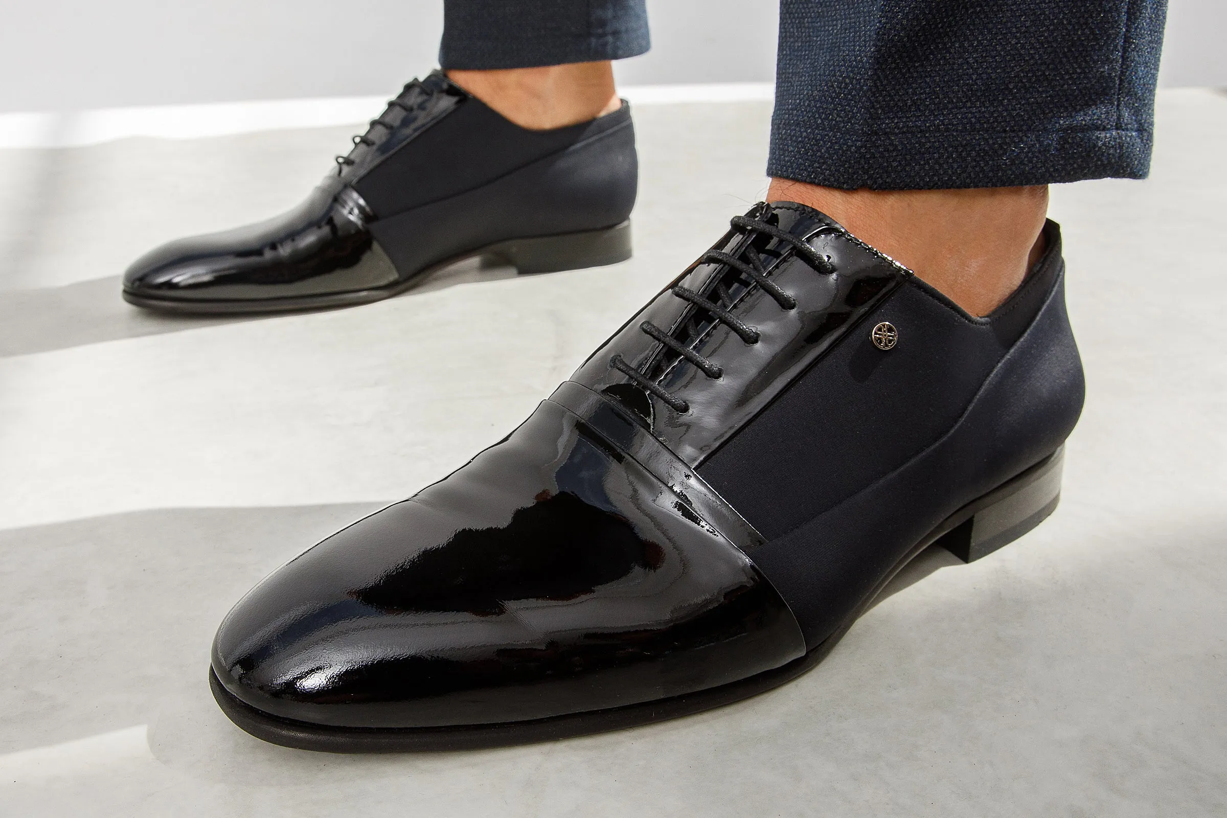 The Colombo Black Cap Toe Oxford Men Shoe  Final Sale!