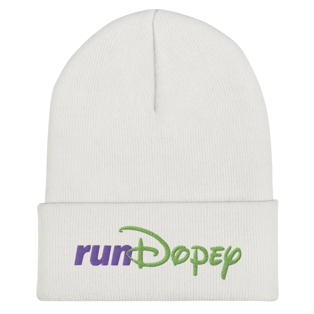The ORIGINAL! runDopey™ - Embroidered Cuffed Beanie