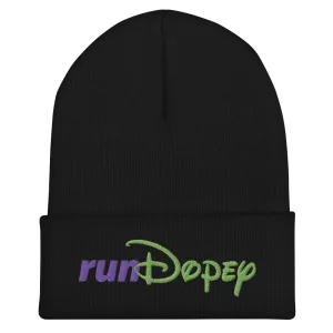 The ORIGINAL! runDopey™ - Embroidered Cuffed Beanie