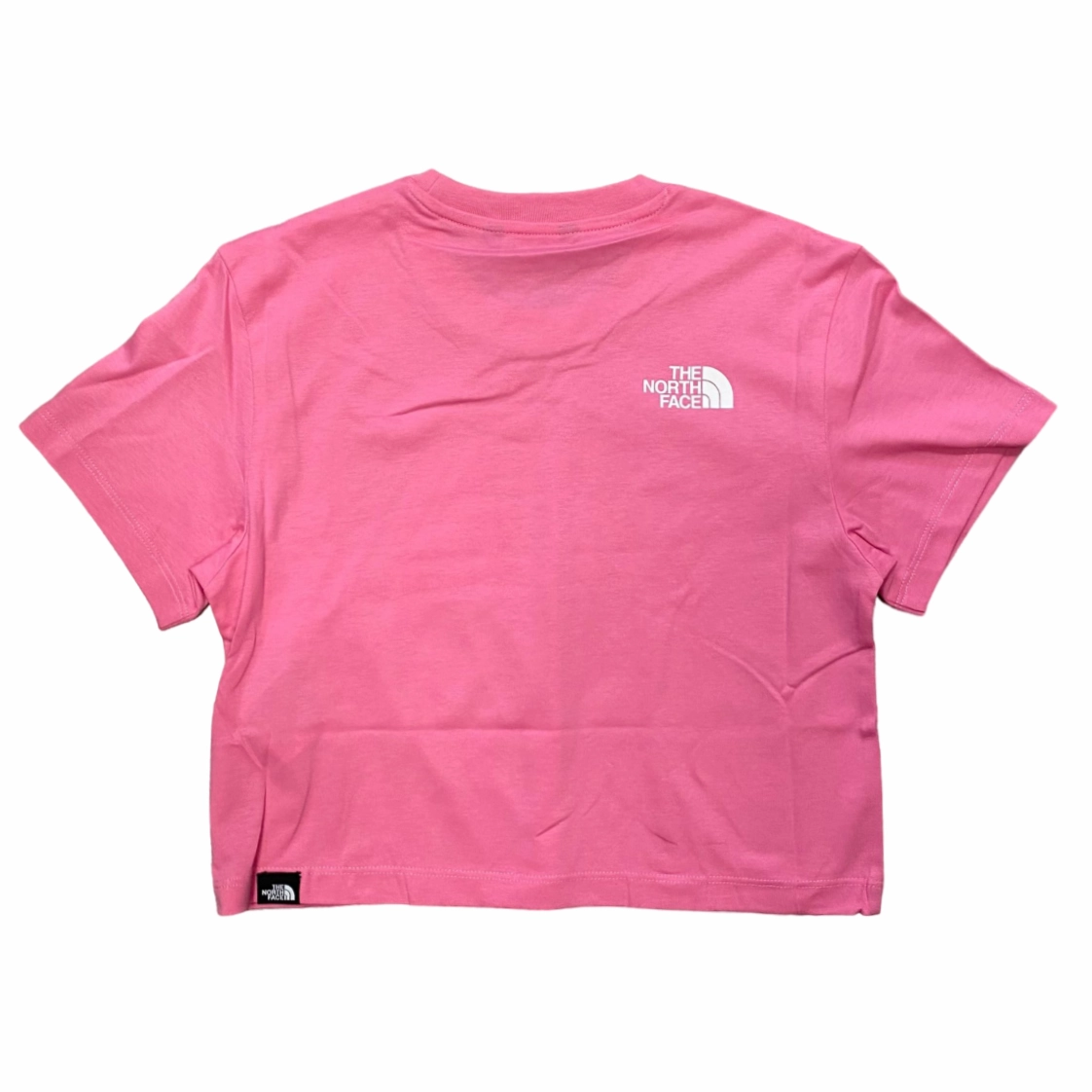 The North Face maglietta manica corta da ragazza Crop Easy NF0A87T7PIH rosa Kids clothing