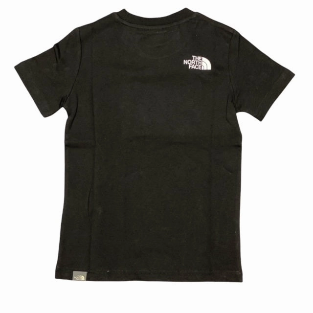 The North Face T-shirt Junior S/S Box NF0A3BS2YDD black Non Irritating Collar