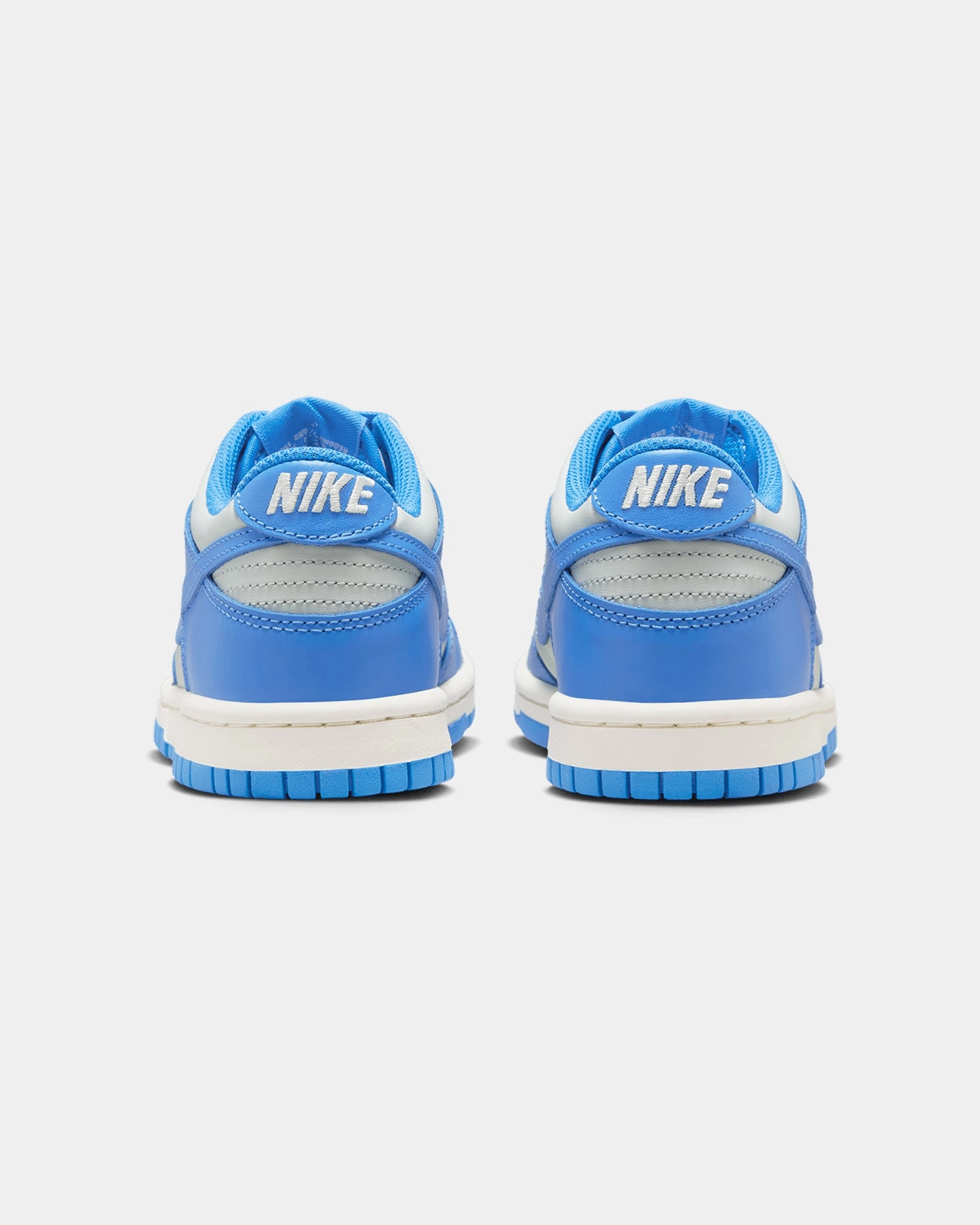 Go Fast Long-Distance Walking Nike Kids' Dunk Low (GS) Light Silver/Lt Photo Blue-Sail
