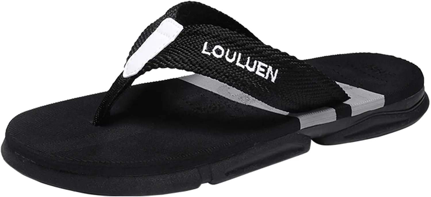 Thong Mens Slides Men Casual Slippers Beach Flip Flops Outdoor Fashion Sandals Shoes