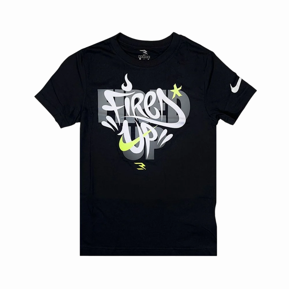 Eco Friendly Material Nike maglietta manica corta junior Fired up Graffiti 9Q1103-023 nero - Streetwear e Sport