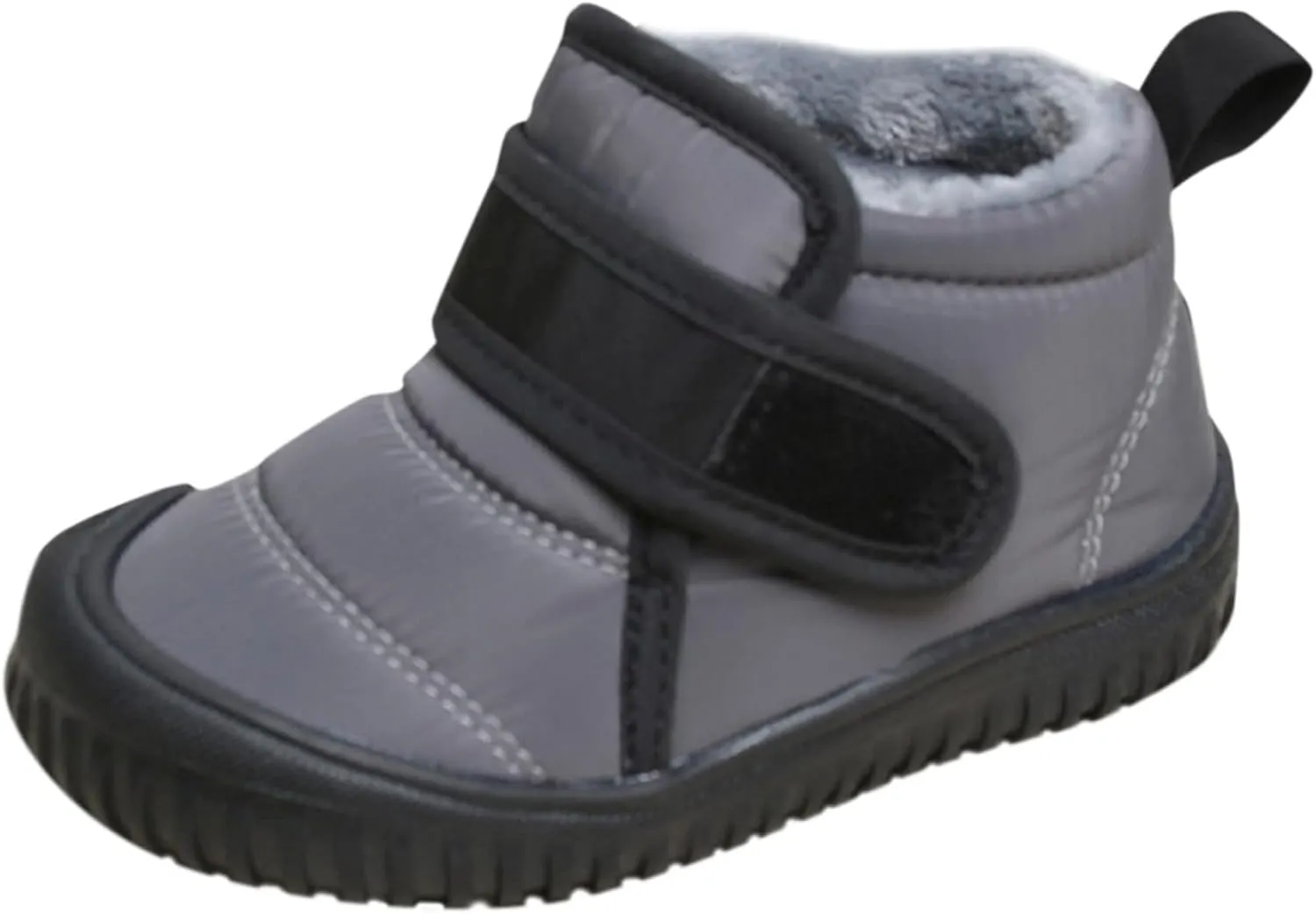 Toddler Unisex Winter Snow Boots Boys Girls Cold Weather Faux  Thermal Lined Winter Anti Slip Outdoor Shoes