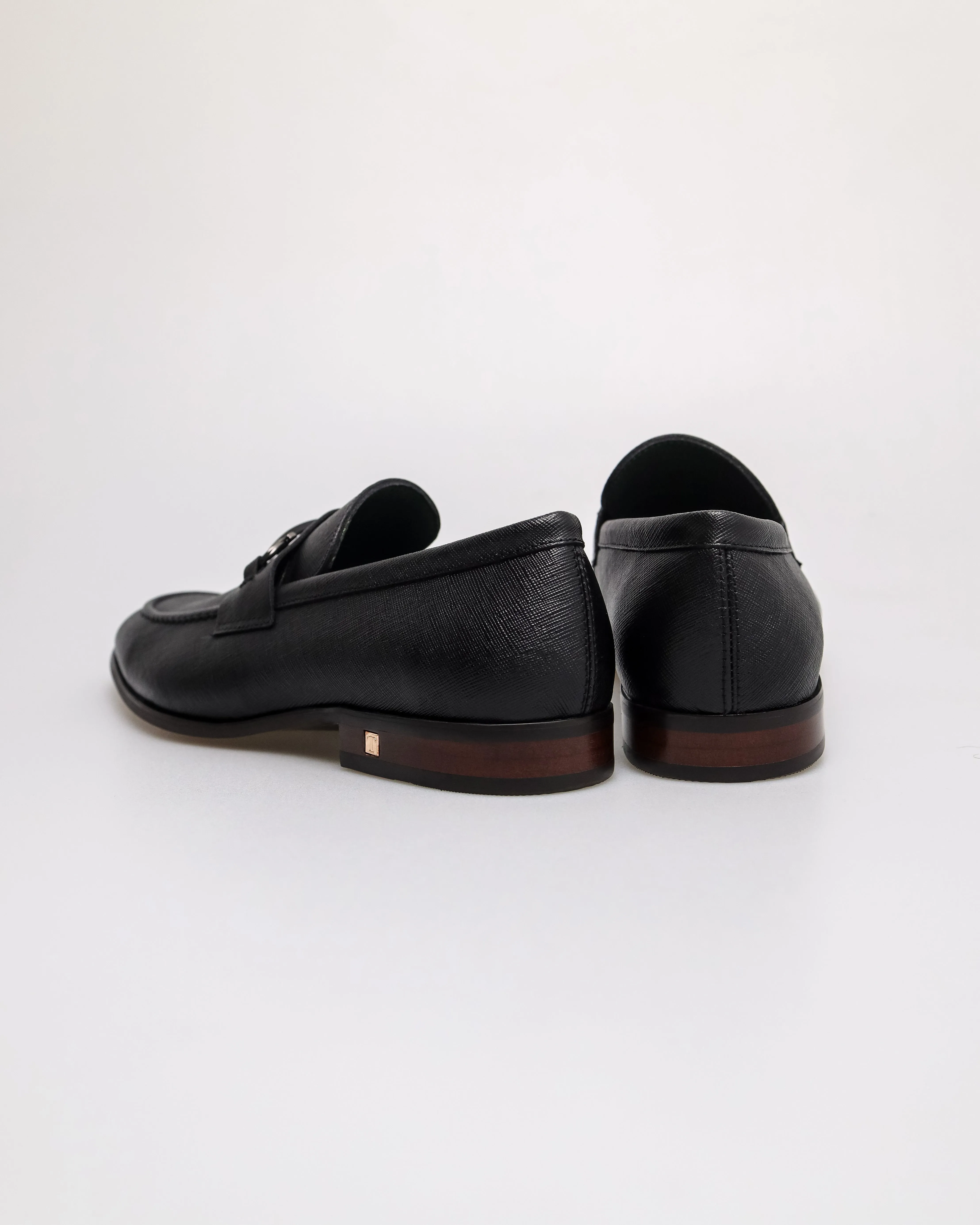 Tomaz F332 Men's Horsebit Buckle Loafers