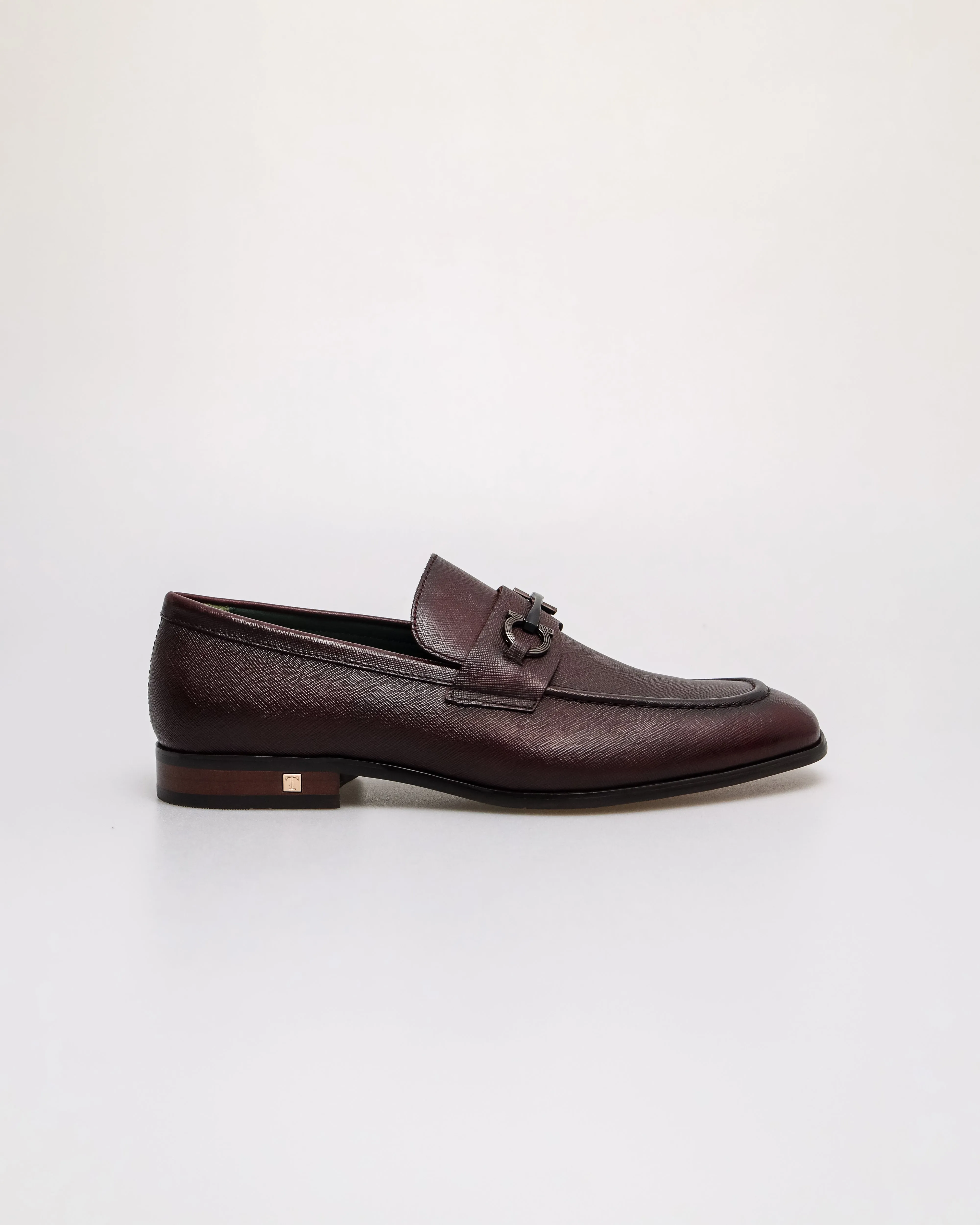 Tomaz F332 Men's Horsebit Buckle Loafers