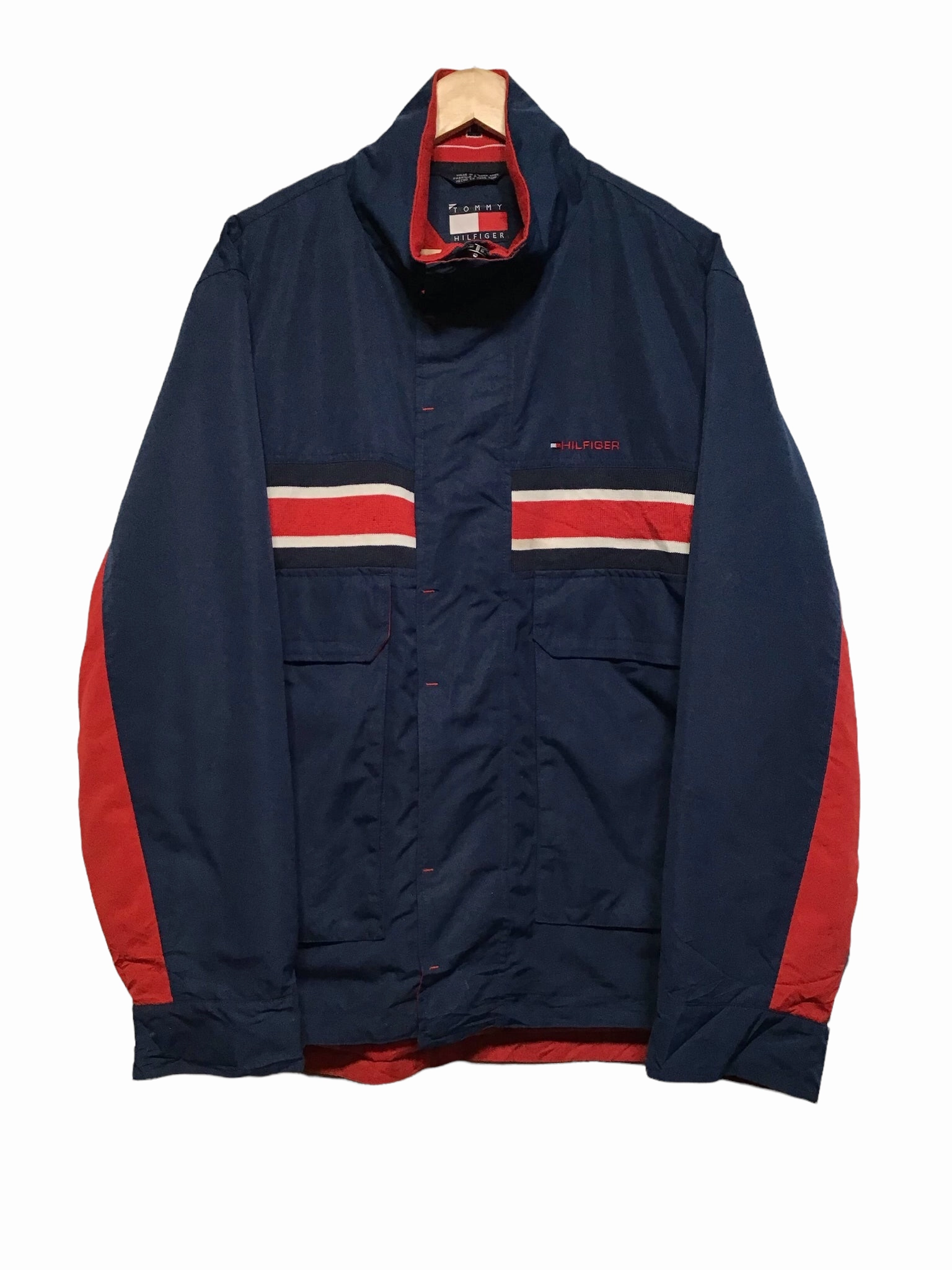 Anti Static Weave Tommy Hilfiger Coat (Size L)