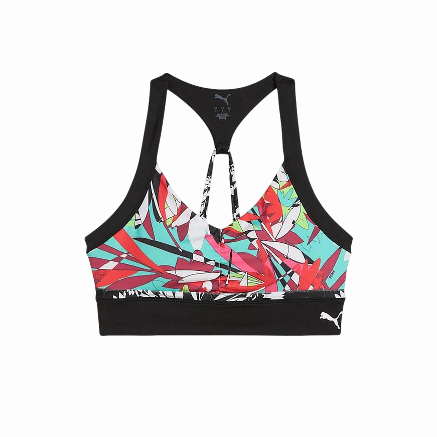 international cooperation ShockAbsorbing Core Top Sportivo Puma Donna Tropical AOP 526787-51 - Imbottitura Estraibile
