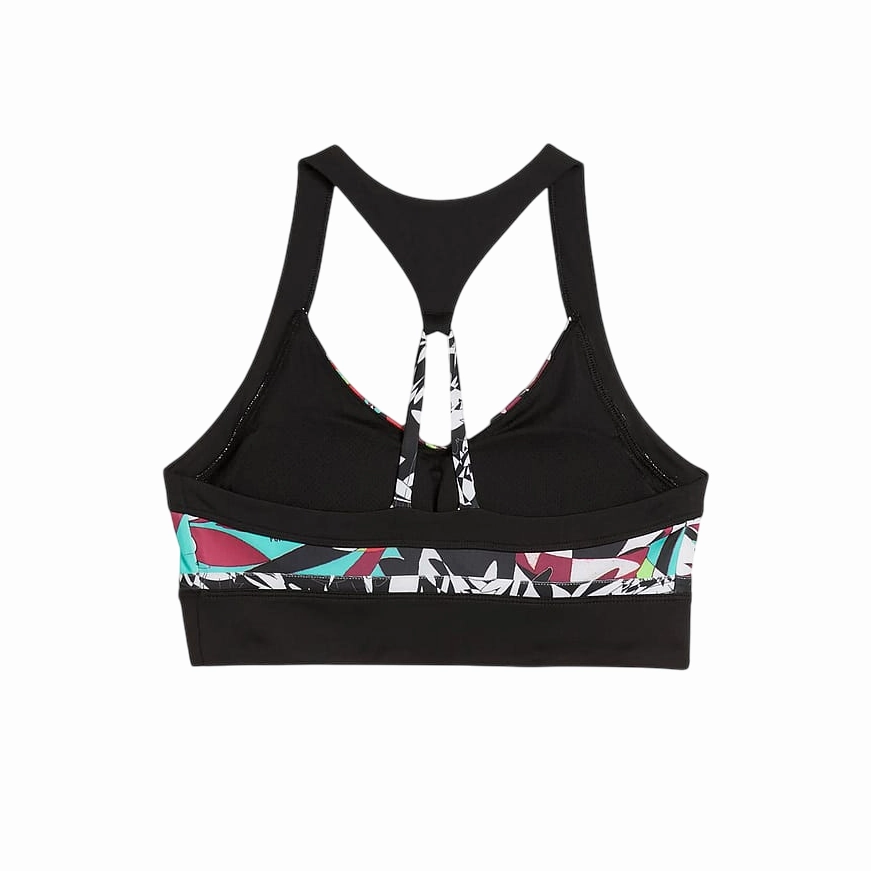 Top Sportivo Puma Donna Tropical AOP 526787-51 - Imbottitura Estraibile Low - end