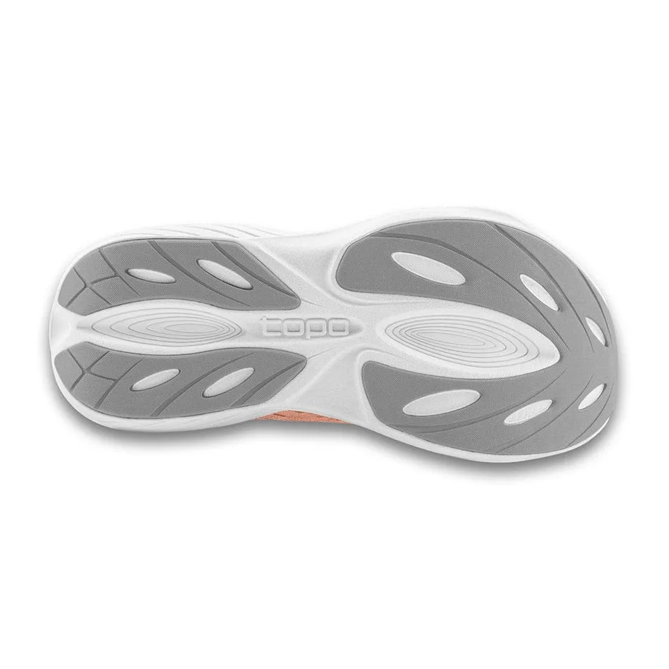 Topo Women's Atmos Running Shoes Dusty Rose/White AW24 Sleek Shape Classic Use