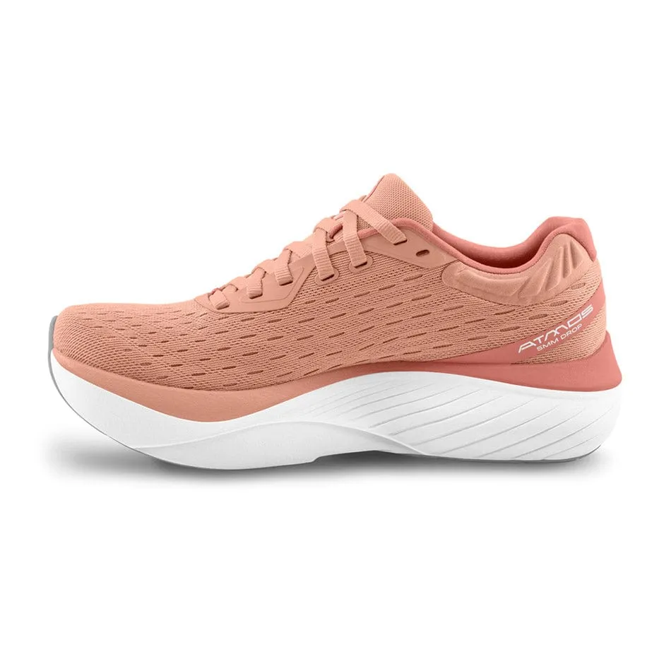 Fit Comfort Topo Women's Atmos Running Shoes Dusty Rose/White AW24