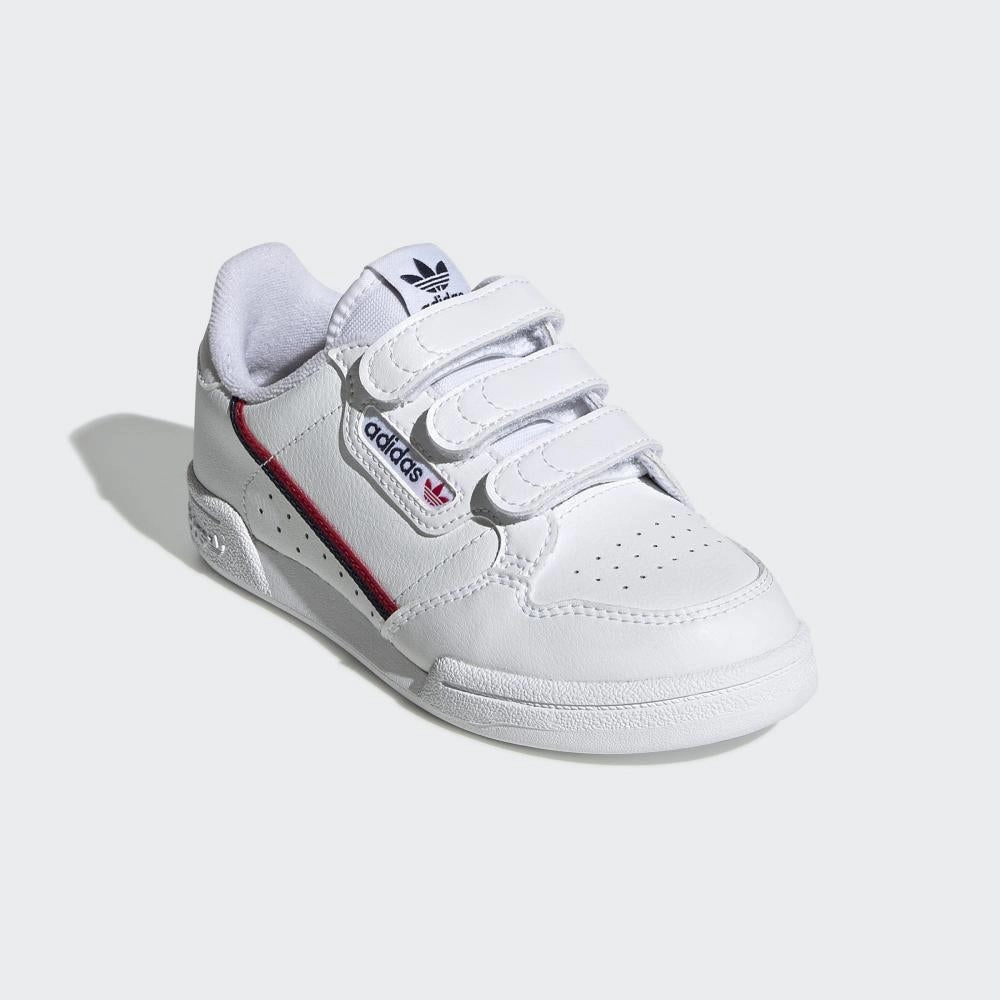 Adidas Originals sneakers da ragazzo  Continental 80 CF C EH3222 bianco rosso blu WaterResistant safety equipment