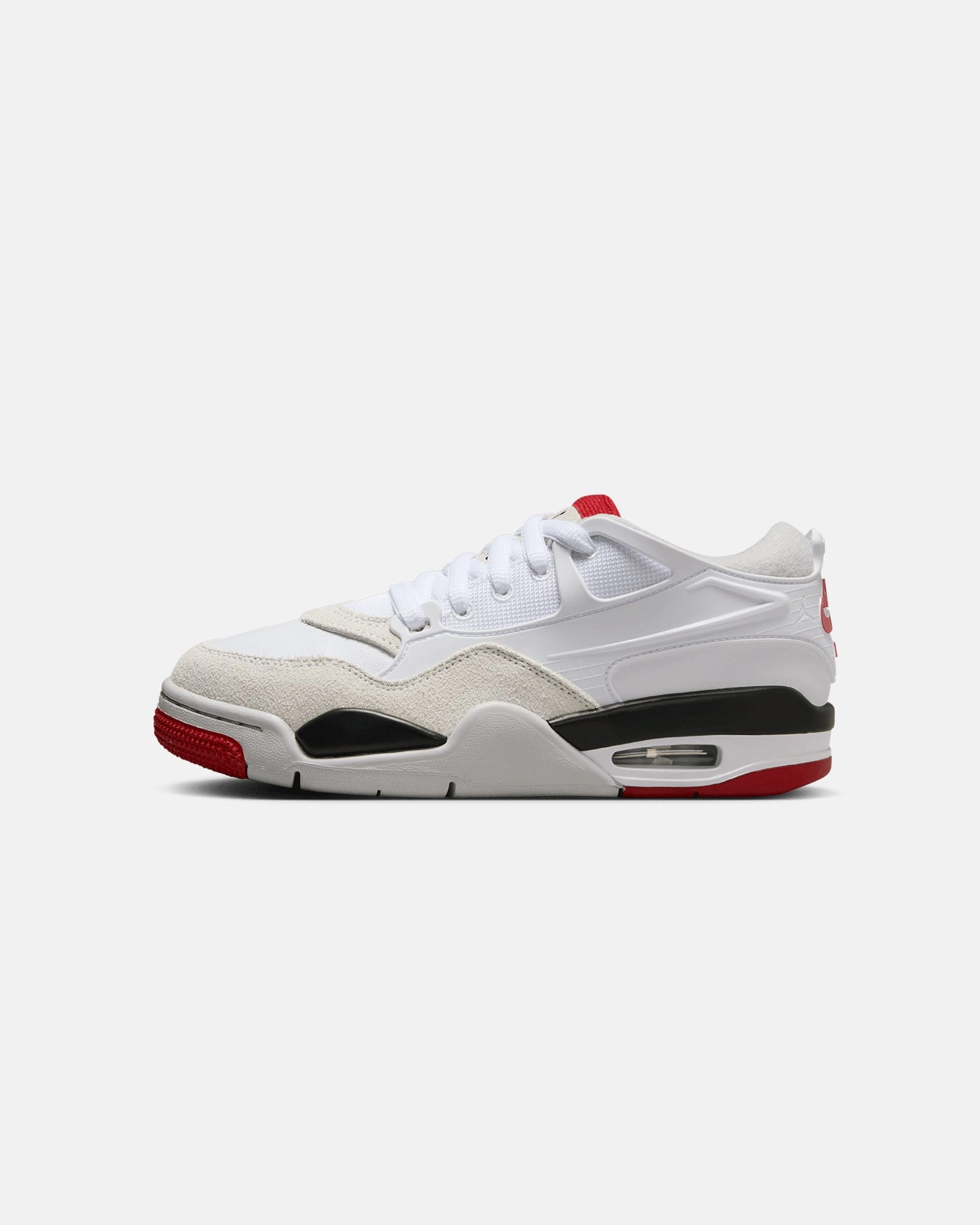 Ventilated Footbed Wide Toe Box Option Jordan Kids' Air Jordan 4 RM (GS) White/Varsity Red