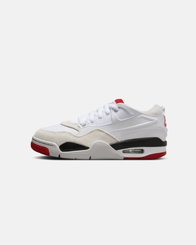Ventilated Footbed Wide Toe Box Option Jordan Kids' Air Jordan 4 RM (GS) White/Varsity Red