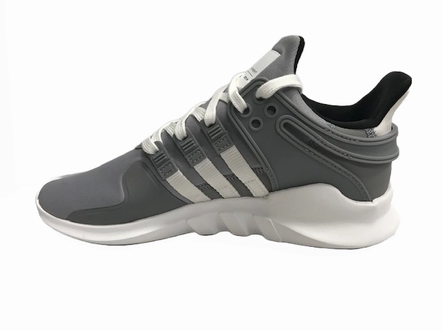 Adidas Originals scarpa sneakers da ragazzo unisex in tela EQT Support ADV B42021 grigio Non Marking Rubber Compound Foot Shaped Toe Box