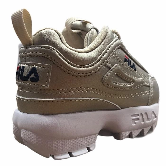 Fila Disruptor Infant sneakers bassa 1011077.80C oro Microcellular Shock Pad sports - themed shoes
