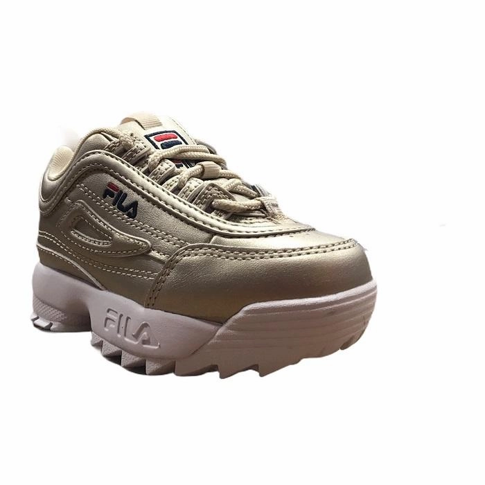 sprint training pronation - control shoes Fila Disruptor Infant sneakers bassa 1011077.80C oro